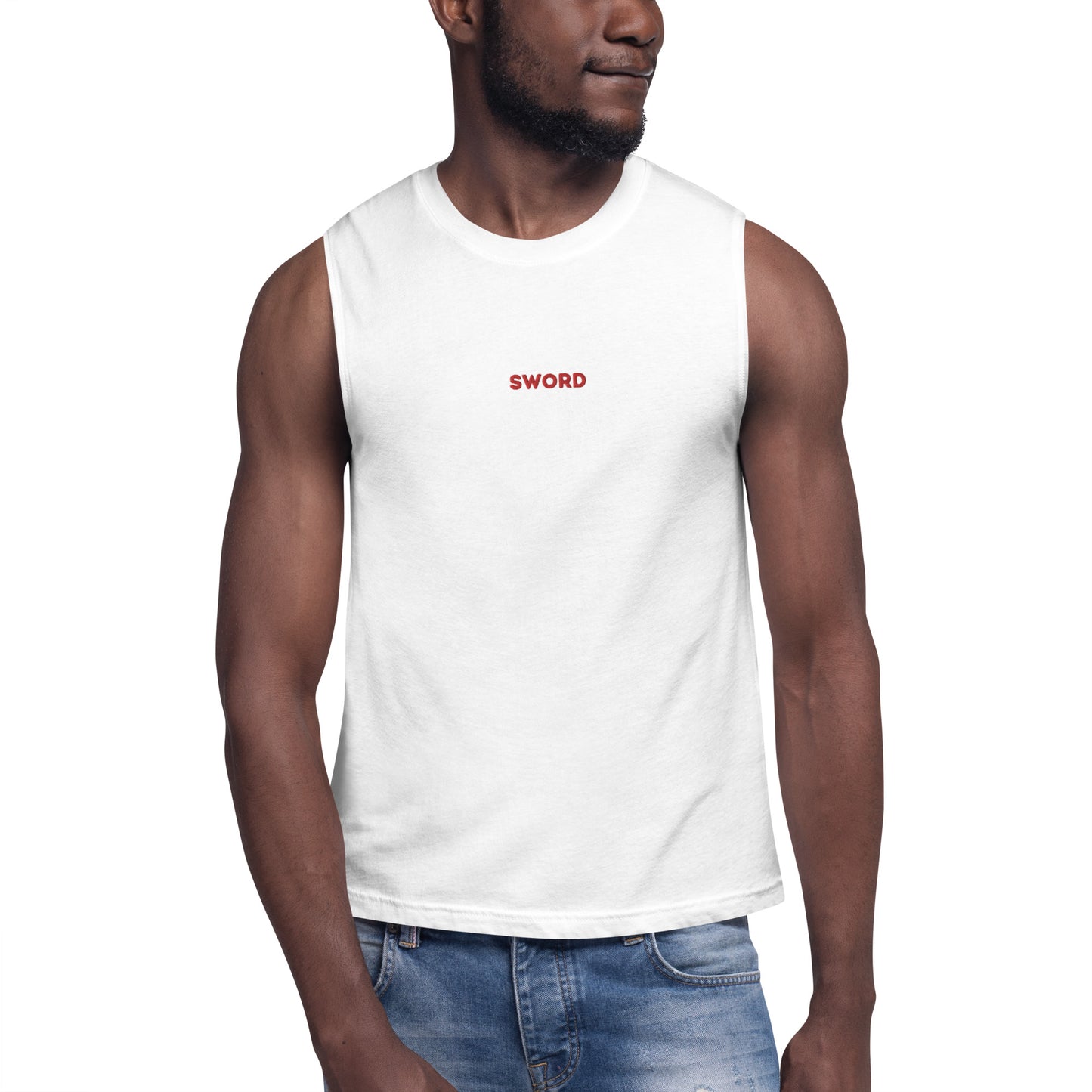 Sword Sleeveless Tee